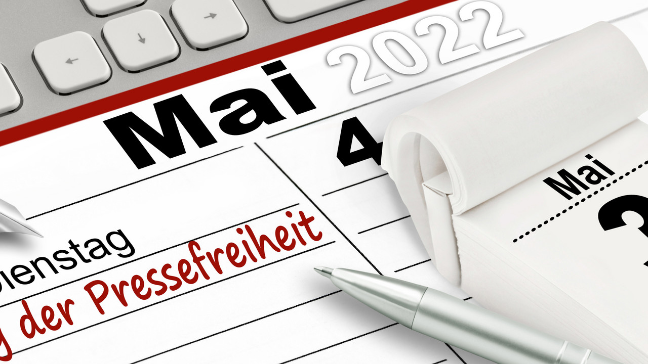 3. Mai - Internationaler Tag der Pressefreiheit