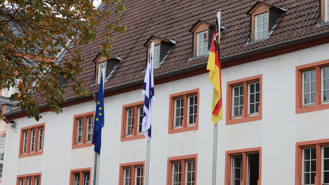 Flagge Israel Staatskanzlei RLP