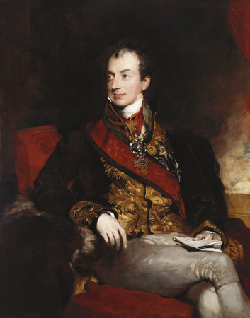Gemälde von Metternichs mit Schärpe, vermutlich 1815