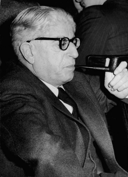 Ernst Bloch auf dem 15. Schriftstellerkongreß 1965 in Berlin