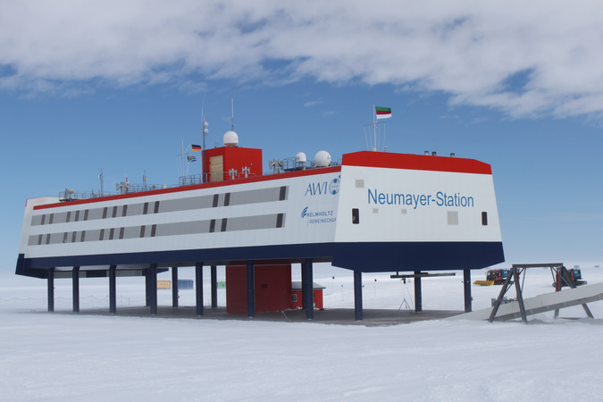 Georg-von-Neumayer-Station in der Antarktis