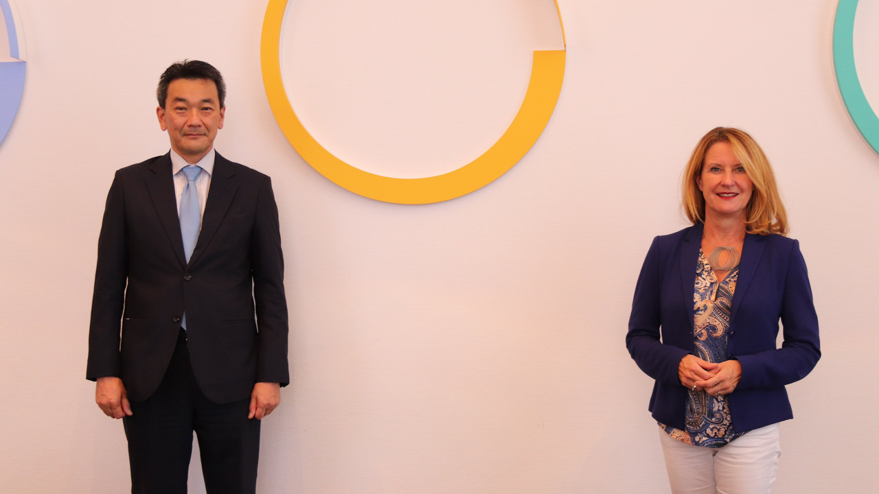 Heike Raab mit dem Generalkonsul